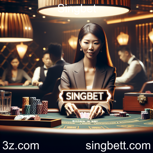 Experiência Imersiva no Cassino Ao Vivo do Singbet